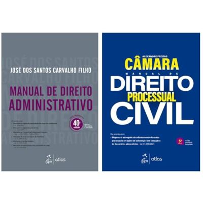 Diversos Kit Manual de Direito Administrativo + Manual de Direito Processual Civil Diversos Kit Manual de Direito Administrativo + Manual de Direito Processual Civil