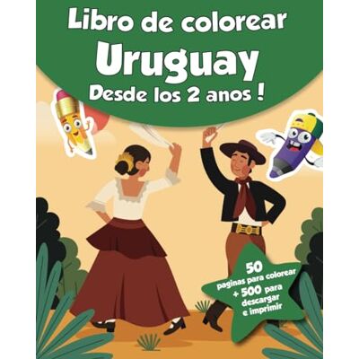 colorear, CRB Libro de colorear para niños Uruguay (Desde los 2 años): ¡50 páginas para colorear + 500 para descargar e imprimir! colorear, CRB Libro de colorear para niños Uruguay (Desde los 2 años): ¡50 páginas para colorear + 500 para descargar e imprimir!