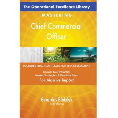 ART The Operational Excellence Library; Mastering Chief Commercial Officer ART The Operational Excellence Library; Mastering Chief Commercial Officer