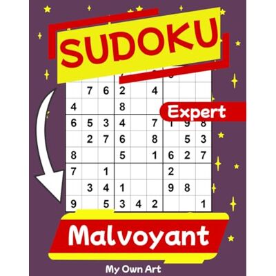 ART Sudoku expert pour les malvoyants: 101 grilles en gros caractères avec solutions, pour les personnes ayant des problèmes de vue. (Sudoku pour les malvoyants) ART Sudoku expert pour les malvoyants: 101 grilles en gros caractères avec solutions, pour les personnes ayant des problèmes de vue. (Sudoku pour les malvoyants)