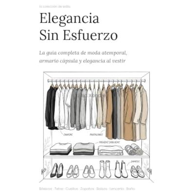 Elsa Guía completa de armario cápsula, moda atemporal y estilo femenino. Elegancia Sin Esfuerzo: Básicos, telas, zapatos, bolsos, joyería, lencería y trajes de baño para la mujer moderna Elsa Guía completa de armario cápsula, moda atemporal y estilo femenino. Elegancia Sin Esfuerzo: Básicos, telas, zapatos, bolsos, joyería, lencería y trajes de baño para la mujer moderna