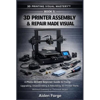 Rio 3D Printer Assembly & Repair Made Visual: A Photo-Driven Beginner Guide to Fixing, Upgrading, Disassembling & Rebuilding 3D Printer Parts Without ... (Book 5) (3D Printing Visual Mastery™ Series) Rio 3D Printer Assembly & Repair Made Visual: A Photo-Driven Beginner Guide to Fixing, Upgrading, Disassembling & Rebuilding 3D Printer Parts Without ... (Book 5) (3D Printing Visual Mastery™ Series)