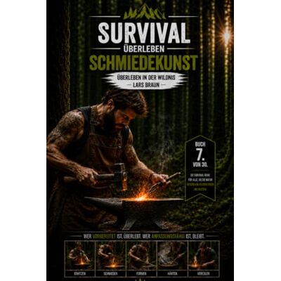 Braun Survival Überleben Schmiedekunst: Traditionelle Schmiedekunst, Rennofen, Holzkohle herstellen, Eisen schmieden, Bushcraft, Survival und historisches Handwerk. (Komplette Serie Survival) Braun Survival Überleben Schmiedekunst: Traditionelle Schmiedekunst, Rennofen, Holzkohle herstellen, Eisen schmieden, Bushcraft, Survival und historisches Handwerk. (Komplette Serie Survival)