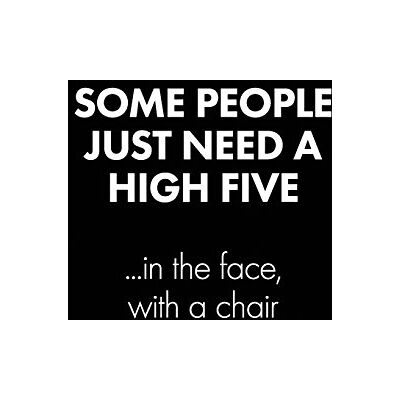 United Some People Just Need A High Five.." Sarcastic Quote Daily Journal Funny Gift: 100 Page College Ruled Daily Journal Notebook 6" x 9" (15.24 x 22.86 ... Gift Sarcasm () United Some People Just Need A High Five.." Sarcastic Quote Daily Journal Funny Gift: 100 Page College Ruled Daily Journal Notebook 6" x 9" (15.24 x 22.86 ... Gift Sarcasm ()