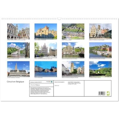 CALVENDO Circuit en Belgique (Calendrier mural 2027 DIN A2 vertical), calendrier mensuel CALVENDO Circuit en Belgique (Calendrier mural 2027 DIN A2 vertical), calendrier mensuel