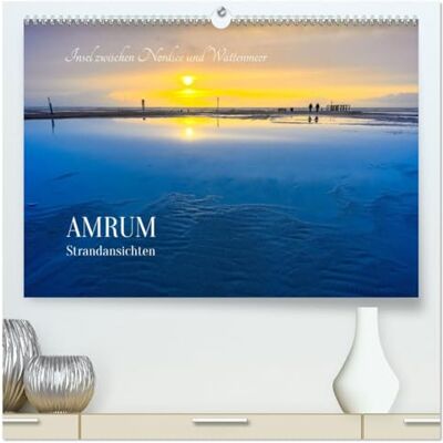Jourdan, Christoph Einzigartige Strandansichten auf Amrum (hochwertiger Premium Wandkalender 2026 DIN A2 quer), Kunstdruck in Hochglanz: Reise durch die friesische Meerlandschaft Jourdan, Christoph Einzigartige Strandansichten auf Amrum (hochwertiger Premium Wandkalender 2026 DIN A2 quer), Kunstdruck in Hochglanz: Reise durch die friesische Meerlandschaft