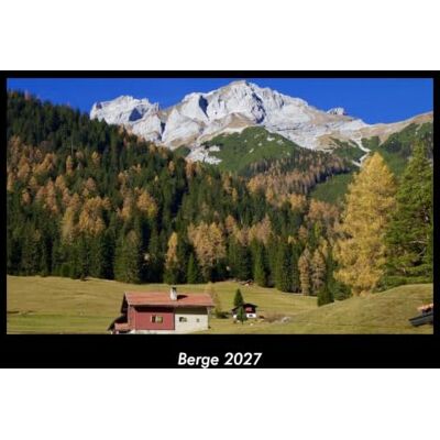 Becker Berge 2027 Fotokalender DIN A3: Monatskalender mit Bild-Motiven aus Fauna und Flora, Natur, Blumen und Pflanzen Becker Berge 2027 Fotokalender DIN A3: Monatskalender mit Bild-Motiven aus Fauna und Flora, Natur, Blumen und Pflanzen