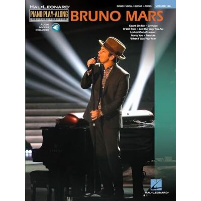 Hal Leonard Bruno Mars: Piano Play-Along Volume 126 ( Piano Play-Along, 126) Hal Leonard Bruno Mars: Piano Play-Along Volume 126 ( Piano Play-Along, 126)