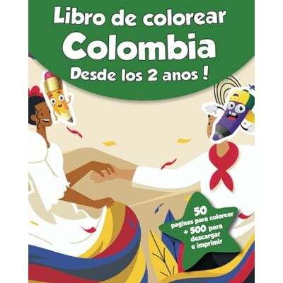 colorear, CRB Libro de colorear para niños Colombia (Desde los 2 años): ¡50 páginas para colorear + 500 para descargar e imprimir! colorear, CRB Libro de colorear para niños Colombia (Desde los 2 años): ¡50 páginas para colorear + 500 para descargar e imprimir!