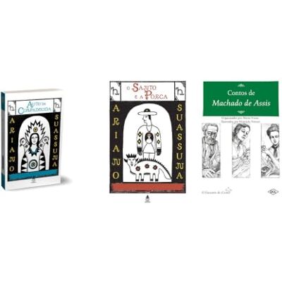 Diversos Kit Auto da Compadecida + O santo e a porca + Contos de Machado de Assis Diversos Kit Auto da Compadecida + O santo e a porca + Contos de Machado de Assis