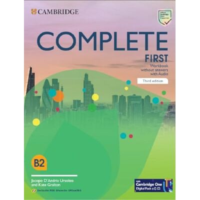 DAndria Ursoleo, Jacopo Complete First 3rd Edition English for Spanish Speakers Workbook whithout answers with audio DAndria Ursoleo, Jacopo Complete First 3rd Edition English for Spanish Speakers Workbook whithout answers with audio