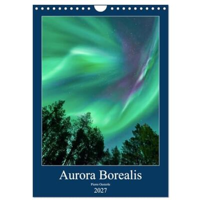 CALVENDO Aurora Borealis en Scandinavie (Calendrier mural 2027 DIN A4 horizontal), Calendrier Mensuel CALVENDO Aurora Borealis en Scandinavie (Calendrier mural 2027 DIN A4 horizontal), Calendrier Mensuel