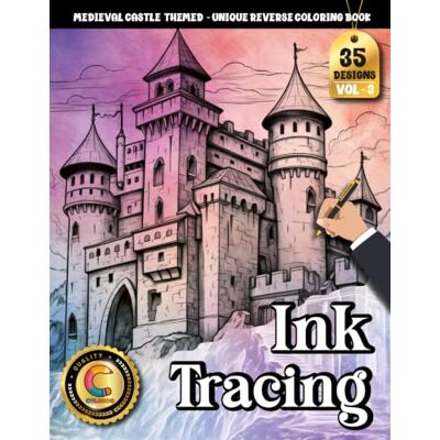 Creative COLOROO Ink Tracing Book: Medieval Castle for Stress Relief and Hand Coordination: Line Tracing Book Adult for Beginners Practice Smooth Pen Control ... (Medieval Castle Tracing Series) Creative COLOROO Ink Tracing Book: Medieval Castle for Stress Relief and Hand Coordination: Line Tracing Book Adult for Beginners Practice Smooth Pen Control ... (Medieval Castle Tracing Series)