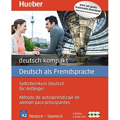 Luscher, Renate DEUTSCH KOMPAKT Curso autoaprend. A1-A2: Spanische Ausgabe / Paket: 2 Bücher + 3 Audio-CDs (Autodidacta Aleman) 9783196074826 Luscher, Renate DEUTSCH KOMPAKT Curso autoaprend. A1-A2: Spanische Ausgabe / Paket: 2 Bücher + 3 Audio-CDs (Autodidacta Aleman) 9783196074826