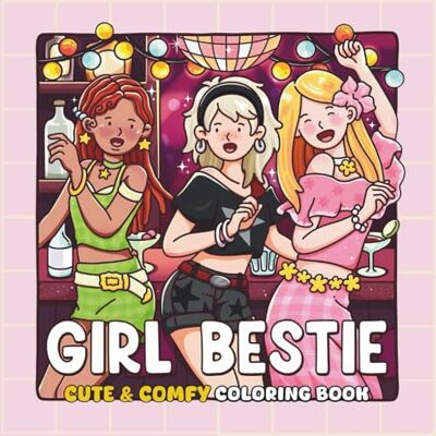 ART Girl Bestie: A cute & easy Coloring Book ART Girl Bestie: A cute & easy Coloring Book