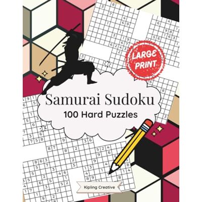 Creative Large Print Samurai Sudoku: 100 Hard Puzzles (Large Print Brain Training for Adults) Creative Large Print Samurai Sudoku: 100 Hard Puzzles (Large Print Brain Training for Adults)