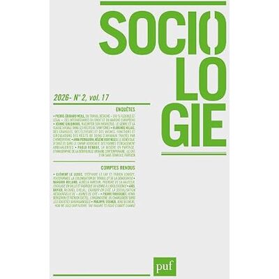 Xxx Sociologie 2026, N.2 Xxx Sociologie 2026, N.2