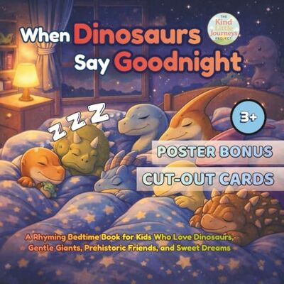 Pro-Ject When Dinosaurs Say Goodnight: A Rhyming Bedtime Book for Kids Who Love Dinosaurs, Gentle Giants, Prehistoric Friends, and Sweet Dreams Pro-Ject When Dinosaurs Say Goodnight: A Rhyming Bedtime Book for Kids Who Love Dinosaurs, Gentle Giants, Prehistoric Friends, and Sweet Dreams