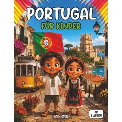 OPEN STORY Portugal für Kinder: Sachbuch Kinder Portugal Meer Fische Delfine Seefahrer Geschichte Ausmalbilder Fragen Antworten OPEN STORY Portugal für Kinder: Sachbuch Kinder Portugal Meer Fische Delfine Seefahrer Geschichte Ausmalbilder Fragen Antworten