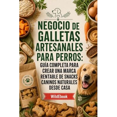 Ebook, Wild Negocio de Galletas Artesanales para Perros: Guía completa para crear una marca rentable de snacks caninos naturales desde casa (Cocina Saludable para Perros. Serie Completa de Nutrición Canina) Ebook, Wild Negocio de Galletas Artesanales para Perros: Guía completa para crear una marca rentable de snacks caninos naturales desde casa (Cocina Saludable para Perros. Serie Completa de Nutrición Canina)