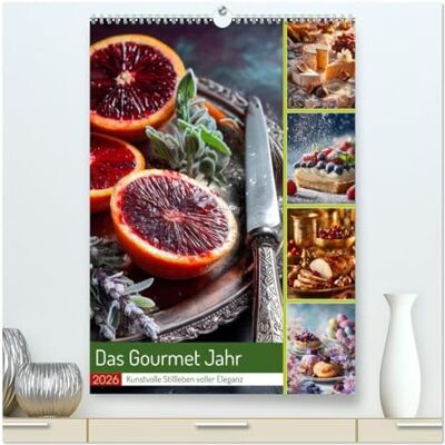 Gierok-Latniak, Steffen Das Gourmet Jahr (hochwertiger Premium Wandkalender 2026 DIN A2 hoch), Kunstdruck in Hochglanz: Ein Kalender, der Geschmack in Kunst verwandelt: von ... von Ostergebäck bis Weihnachtszauber. Gierok-Latniak, Steffen Das Gourmet Jahr (hochwertiger Premium Wandkalender 2026 DIN A2 hoch), Kunstdruck in Hochglanz: Ein Kalender, der Geschmack in Kunst verwandelt: von ... von Ostergebäck bis Weihnachtszauber.