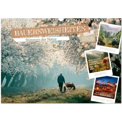 Viola, Melanie Bauernweisheiten Stimmen der Natur (Wandkalender 2026 DIN A3 quer), Monatskalender: Landliebe im Wandel der Jahreszeiten Viola, Melanie Bauernweisheiten Stimmen der Natur (Wandkalender 2026 DIN A3 quer), Monatskalender: Landliebe im Wandel der Jahreszeiten