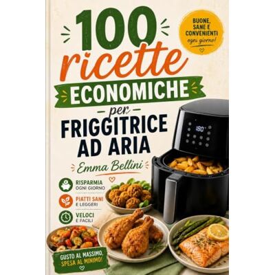 Bellini Friggitrice ad Aria Economica: 100 Ricette Facili e Veloci per Risparmiare Tempo, Soldi ed Energia Ogni Giorno (Cucina Italiana: tradizioni locali e regionali) Bellini Friggitrice ad Aria Economica: 100 Ricette Facili e Veloci per Risparmiare Tempo, Soldi ed Energia Ogni Giorno (Cucina Italiana: tradizioni locali e regionali)