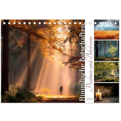 Viola, Melanie Psalmen und Bibelverse Himmlische Botschaften (Tischkalender 2026 DIN A5 quer), Monatskalender: Worte des Lichts und Seelenfrieden Viola, Melanie Psalmen und Bibelverse Himmlische Botschaften (Tischkalender 2026 DIN A5 quer), Monatskalender: Worte des Lichts und Seelenfrieden
