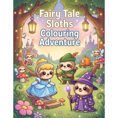 Andersson Fairy Tale Sloths: Colouring Adventure Andersson Fairy Tale Sloths: Colouring Adventure