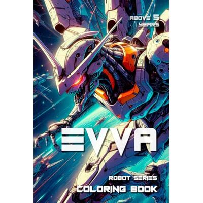 ART EVVA Coloring book: robot series ART EVVA Coloring book: robot series