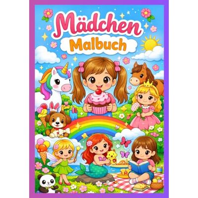Acer Mädchen Malbuch für Kinder: Süßes Ausmalbilder mit Mädchen, Tieren, Einhorn, Prinzessin und mehr Für Kinder ab 3 Jahren Acer Mädchen Malbuch für Kinder: Süßes Ausmalbilder mit Mädchen, Tieren, Einhorn, Prinzessin und mehr Für Kinder ab 3 Jahren