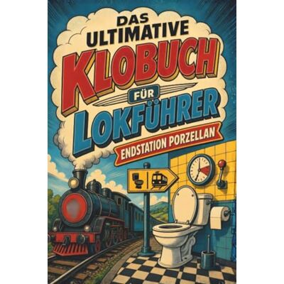 Becker Das ultimative Klobuch für Lokführer: Endstation Porzellan. Lustiges Geschenk für Fans von Lokfahren, Eisenbahn und Deutsche Bahn Becker Das ultimative Klobuch für Lokführer: Endstation Porzellan. Lustiges Geschenk für Fans von Lokfahren, Eisenbahn und Deutsche Bahn