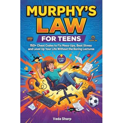 Sharp MURPHY’S LAW FOR TEENS: 150+ Cheat Codes to Fix Mess-Ups, Beat Stress and Level Up Your Life Without the Boring Lectures (Murphy’s Law Survival Series) Sharp MURPHY’S LAW FOR TEENS: 150+ Cheat Codes to Fix Mess-Ups, Beat Stress and Level Up Your Life Without the Boring Lectures (Murphy’s Law Survival Series)