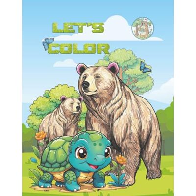 Tura Let's colour: Color Reference on One Side & Coloring Page on the Other – Fun Animal Book for Kids 3–8 (Little Learners Coloring Series) Tura Let's colour: Color Reference on One Side & Coloring Page on the Other – Fun Animal Book for Kids 3–8 (Little Learners Coloring Series)