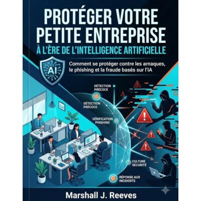 Marshall PROTÉGER VOTRE PETITE ENTREPRISE À L’ÈRE DE L’INTELLIGENCE ARTIFICIELLE: Comment se protéger contre les arnaques, le phishing et la fraude basés sur l’IA Marshall PROTÉGER VOTRE PETITE ENTREPRISE À L’ÈRE DE L’INTELLIGENCE ARTIFICIELLE: Comment se protéger contre les arnaques, le phishing et la fraude basés sur l’IA