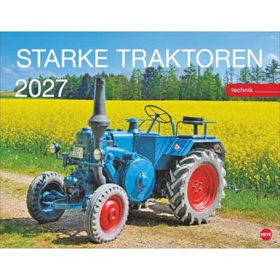 Heye Starke Traktoren Posterkalender 2027: Exklusiver Wandkalender mit 12 beeindruckenden Treckern. Hochwertiger Foto-Kalender 2027. Von legendären Klassikern bis zu modernen PS-Giganten. 44 x 34 cm. Heye Starke Traktoren Posterkalender 2027: Exklusiver Wandkalender mit 12 beeindruckenden Treckern. Hochwertiger Foto-Kalender 2027. Von legendären Klassikern bis zu modernen PS-Giganten. 44 x 34 cm.
