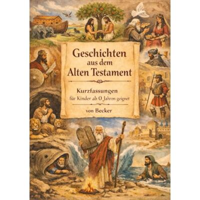 Becker Geschichten aus dem Alten Testament I Kurzfassungen für Kinder ab 0 Jahren geeigent: Bibelgeschichten zum gemeinsamen Entdecken Becker Geschichten aus dem Alten Testament I Kurzfassungen für Kinder ab 0 Jahren geeigent: Bibelgeschichten zum gemeinsamen Entdecken