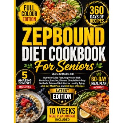 Griffin Zepbound Diet Cookbook For Seniors: Nutrition Guide Featuring Protein-Rich Breakfasts, Lunches, Dinners, Simple Meal-Prep Methods, Balanced Nutrition ... a 60-Day Meal Plan, and 360 Days of Recipes Griffin Zepbound Diet Cookbook For Seniors: Nutrition Guide Featuring Protein-Rich Breakfasts, Lunches, Dinners, Simple Meal-Prep Methods, Balanced Nutrition ... a 60-Day Meal Plan, and 360 Days of Recipes