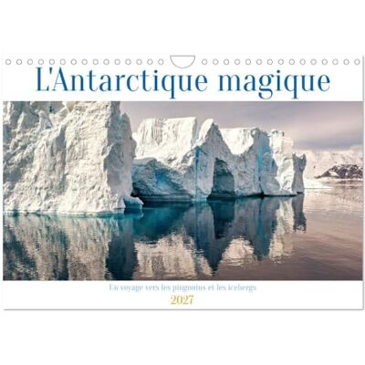 Roland L'Antarctique magique (Calendrier mural 2027 DIN A4 vertical), calendrier mensuel: Un voyage vers les pingouins et les icebergs Roland L'Antarctique magique (Calendrier mural 2027 DIN A4 vertical), calendrier mensuel: Un voyage vers les pingouins et les icebergs