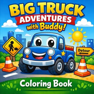 Devi BIG TRUCK ADVENTURES with Buddy!: cute Truck Coloring Book for Kids Ages 3–8 (KIDS COLORING BOOKS) Devi BIG TRUCK ADVENTURES with Buddy!: cute Truck Coloring Book for Kids Ages 3–8 (KIDS COLORING BOOKS)