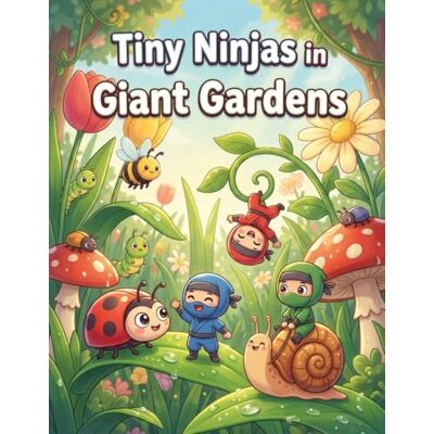 Andersson Tiny Ninjas in Giant Gardens: A Colouring Adventure Andersson Tiny Ninjas in Giant Gardens: A Colouring Adventure