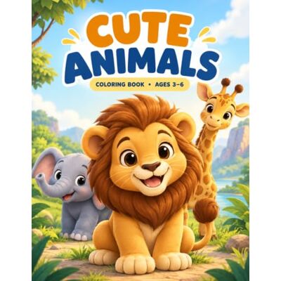 Creative Cute Animals Coloring Book for Kids: 50 Fun and Adorable Animals to Color for Boys and Girls Ages 3–6 (CUTE ANIMALS SERIES) Creative Cute Animals Coloring Book for Kids: 50 Fun and Adorable Animals to Color for Boys and Girls Ages 3–6 (CUTE ANIMALS SERIES)