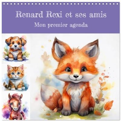 CALVENDO Renard Rexi et ses amis mon premier agenda (Calendrier mural carré 2027 30 x 30 cm) Calendrier double avec une page pour vos prises de notes CALVENDO Renard Rexi et ses amis mon premier agenda (Calendrier mural carré 2027 30 x 30 cm) Calendrier double avec une page pour vos prises de notes
