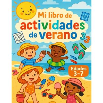 Marmat, Ebook Libro de pasatiempos y juegos para niños 3-7 años: actividades veraniegas para colorear, aprender y jugar: Más de 120 páginas llenas de diversión ... (Libros de colorear y pasatiempos) Marmat, Ebook Libro de pasatiempos y juegos para niños 3-7 años: actividades veraniegas para colorear, aprender y jugar: Más de 120 páginas llenas de diversión ... (Libros de colorear y pasatiempos)