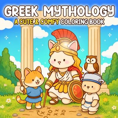Elsa Greek Mythology Coloring Book: Olympus Cat Coloring Pages with Feline Heroes, Legendary Beings, Divine Worlds, and Relaxing Fantasy Fun for All Ages Elsa Greek Mythology Coloring Book: Olympus Cat Coloring Pages with Feline Heroes, Legendary Beings, Divine Worlds, and Relaxing Fantasy Fun for All Ages