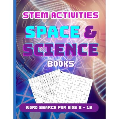 Garmin STEM Activities Space and Science Books: Word Search For Kids 8 12 Traveling Car Games Homeschooling Essentials Garmin STEM Activities Space and Science Books: Word Search For Kids 8 12 Traveling Car Games Homeschooling Essentials