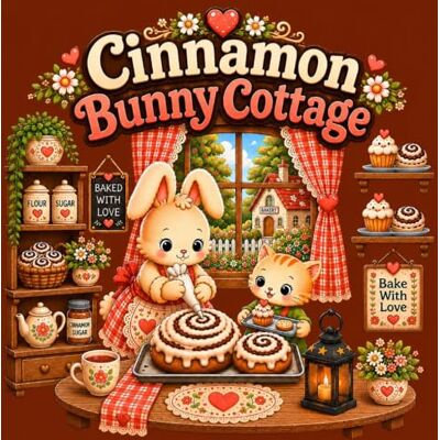 Pearl Cinnamon Bunny Cottage: Calm & Cozy Bakery Coloring Book for Adults (Calm and Cozy Coloring Books) Pearl Cinnamon Bunny Cottage: Calm & Cozy Bakery Coloring Book for Adults (Calm and Cozy Coloring Books)