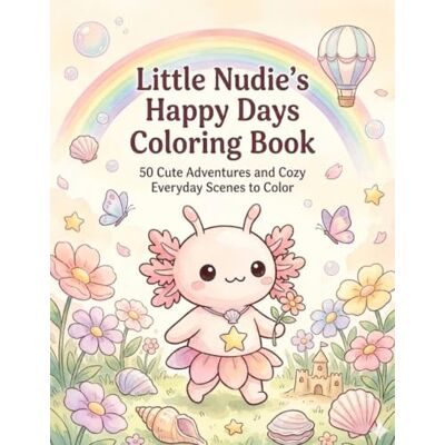 ART Little Nudie’s Happy Days Coloring Book: 50 Cute Adventures and Cozy Everyday Scenes to Color (Little Nudie’s Adventures) ART Little Nudie’s Happy Days Coloring Book: 50 Cute Adventures and Cozy Everyday Scenes to Color (Little Nudie’s Adventures)
