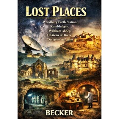 Becker Lost Places I Woodbury Earth Station, Kumbhalgar, Waltham Abbey, Château de Brézé, Das geheime Labor: Entdeckungsreise zu den Orten der größten Ambitionen Becker Lost Places I Woodbury Earth Station, Kumbhalgar, Waltham Abbey, Château de Brézé, Das geheime Labor: Entdeckungsreise zu den Orten der größten Ambitionen