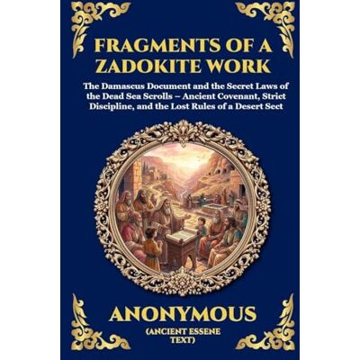 Anonymous Fragments of a Zadokite Work: The Damascus Document and the Secret Laws of the Dead Sea Scrolls Ancient Covenant, Strict Discipline, and the Lost ... 179 (Library of Alexandria Esoteric) Anonymous Fragments of a Zadokite Work: The Damascus Document and the Secret Laws of the Dead Sea Scrolls Ancient Covenant, Strict Discipline, and the Lost ... 179 (Library of Alexandria Esoteric)